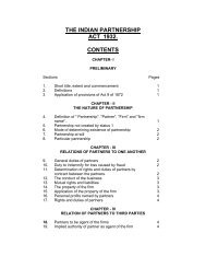 Indian Partnership Act 1932 Pdf